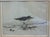 Greyscale print edition 17 of 35 of a piping plover walking on beach
