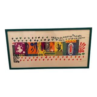 1980s Henri Matisse "Les Mille Et Une Nuits" (The Thousand and One Nights) Lithograph For Sale