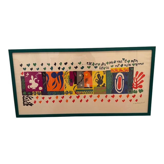 1980s Henri Matisse "Les Mille Et Une Nuits" (The Thousand and One Nights) Lithograph For Sale