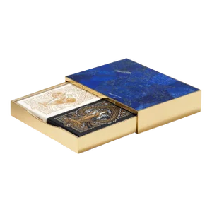 AERIN Cassiel Mosaic Card Set in Lapis