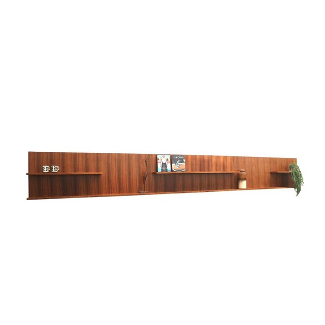 Large Vintage Rosewood Wall System, 1960s For Sale - Image 4 of 15