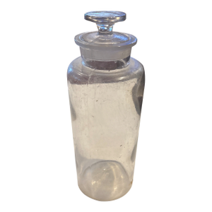 Apothecary Jar With Lid Circa 1901-1924
