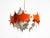 Metal Space Age Metal Pendant Lamp from Doria Leuchten, 1960s For Sale - Image 7 of 18