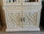 White Vintage Fret Fretwork Chippendale Mirrored Bells Pagoda Cabinet Armoire Bar For Sale - Image 8 of 12