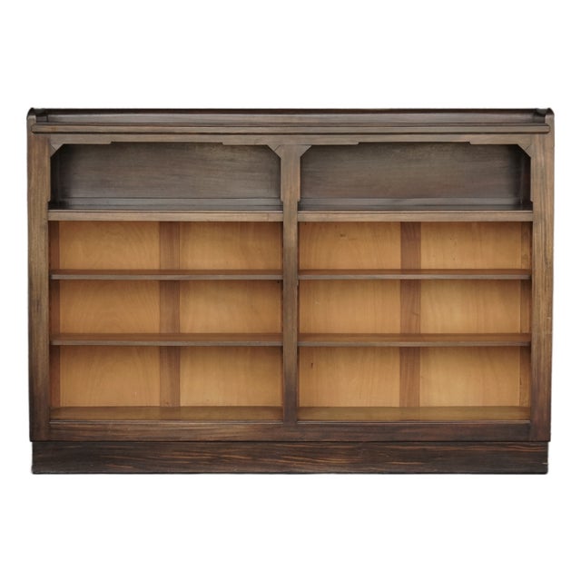 Art Deco Amsterdam School Bookcase, 1930s For Sale