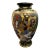 Vintage Japanese Satsuma Moriage Dragon Buddhist Figures Vase 14.5" For Sale