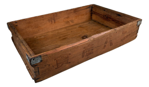Japanese Wooden Merchant Crate, 1940s