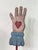 Odd Fellows Folk Art Wood Sculpture, Vintage Heart in Hand Carving For Sale - Image 9 of 12