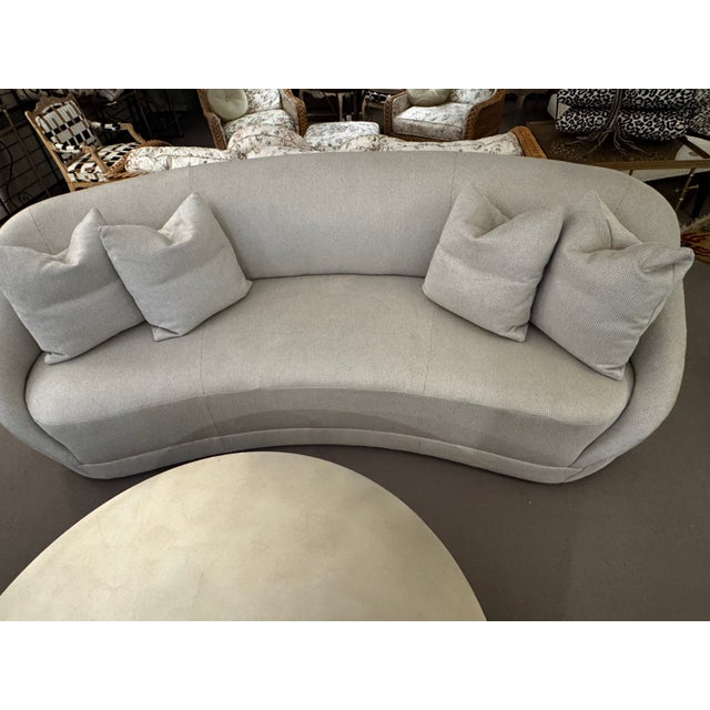 Baker's Form Sofa from The Originals Collection. This gently curved sofa is reminiscent of "Old Hollywood" and is...