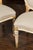 Neoclassical Pair of Italian Neoclassical Painted and Carved Side Chairs with Shield Backs For Sale - Image 3 of 12