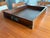 Vintage mahogany captain/butler tray. Fine construction with brass handles and corners. Some cracks and chips but clean...