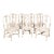 19th Century Swedish White Gustavian Dining Chairs, Set of 10 For Sale