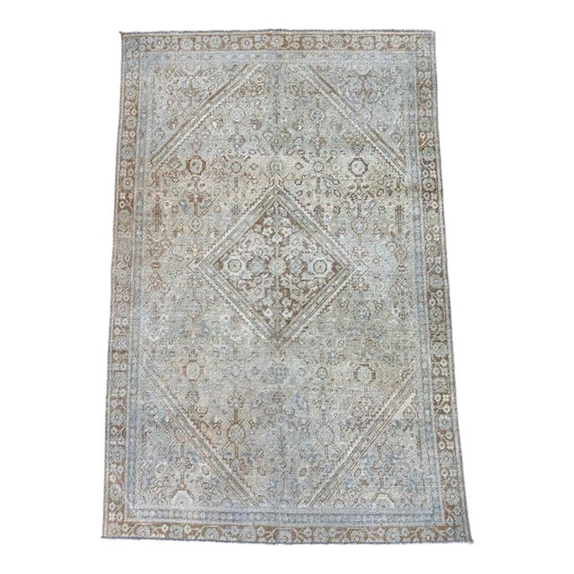 Turkish Vintage Rug 4' x 6'3" For Sale