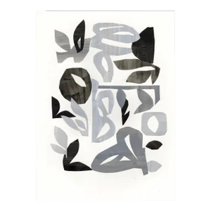 "Don't Think, Just Try It" Original Collage Art by Yuki Osada IV