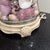 Vintage Glass Seashell Lamp For Sale - Image 4 of 7
