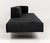 Vladimir Kagan "Omnibus" Black Suede Upholstered Sofa For Sale - Image 9 of 10