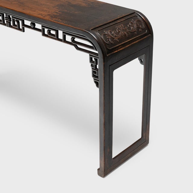 19th Century 19th Century Chinese Lotus Qin Table For Sale - Image 5 of 5
