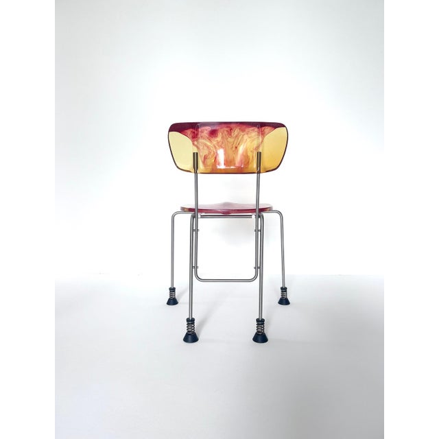 Broadway Chairs by Gaetano Pesce for Bernini, 1993, Set of 6 For Sale - Image 12 of 18