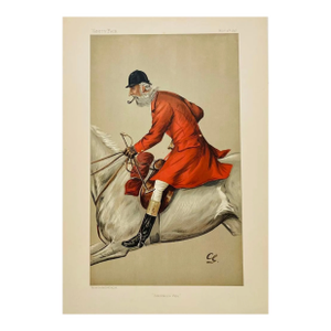 Vanity Fair Chromolithograph, Blackmore Vale, Unframed