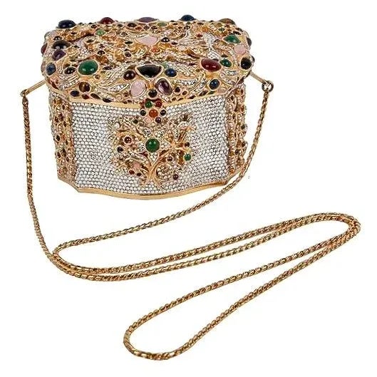 Judith Leiber Snuff BoxGem Box: Vintage "I was determined to make my bags as beautiful as possible in line and shape,...