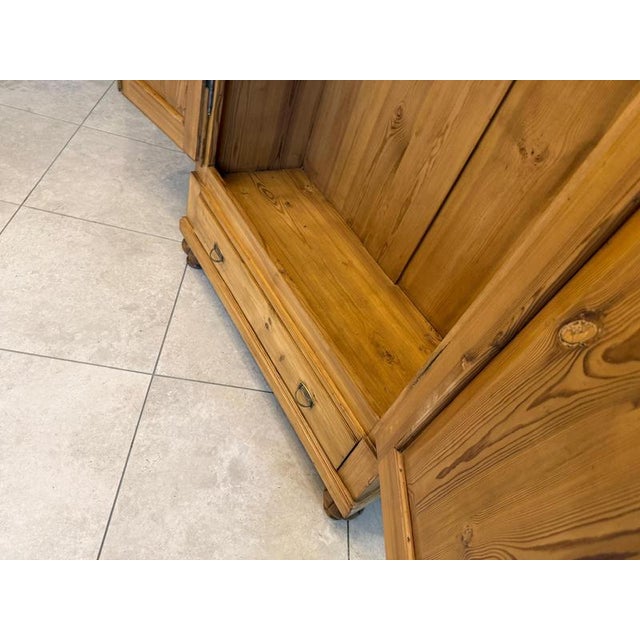 Biedermeier Farmhouse Cabinet or Wardrobe For Sale - Image 12 of 13