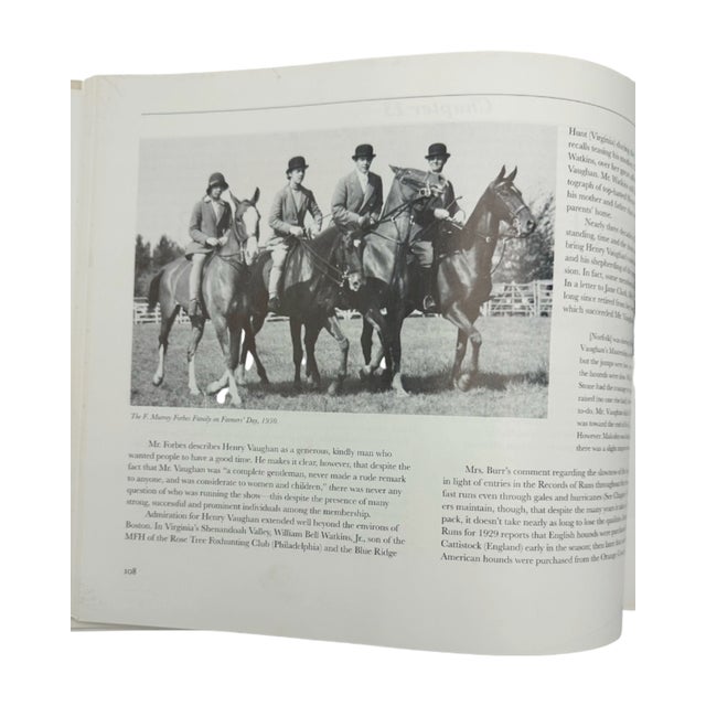 Paper 1995 Signed The Norfolk Hunt: One Hundred Years of Sport by Norman M. Fine Book For Sale - Image 7 of 12