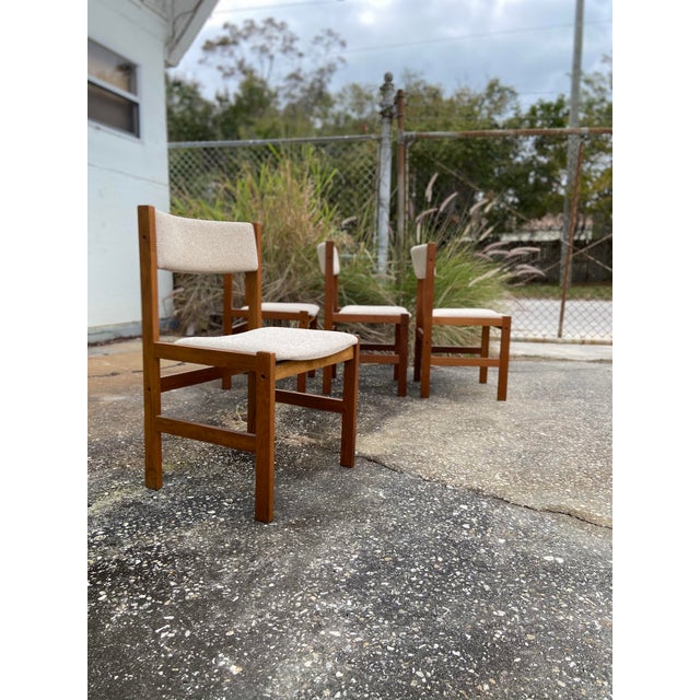 MidCentury k.d. Furniture Danish Dining Chairs Set of 4 Chairish