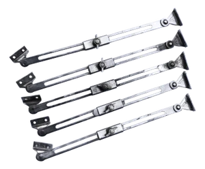 Modernist Window Braces, 1930s, Set of 5