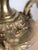 Luxurious antique chandelier made of gilded bronze with rich floral decoration. The chandelier is restored: new power...
