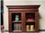 Brown Antique Art Nouveau Bookcase, 1915 For Sale - Image 8 of 9