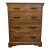 Late 20th Century Ranch Oak Dresser For Sale