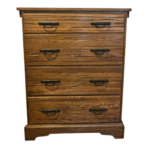 Late 20th Century Ranch Oak Dresser