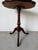 1970s 1970s Vintage George III–Style Mahogany Tripod End Table For Sale - Image 5 of 13