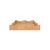 Worlds Away Matthew Izzo Home Wavey Large Scallop Edged Rectangle Rattan Tray For Sale - Image 4 of 7