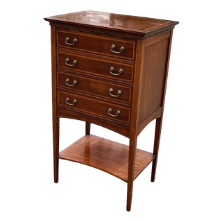 Edwardian Mahogany Chest of Drawers For Sale