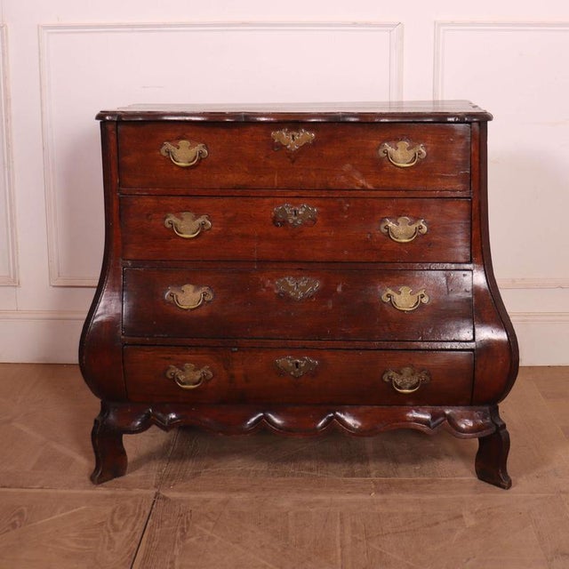 Vintage Dutch Bombe Commode For Sale - Image 10 of 10