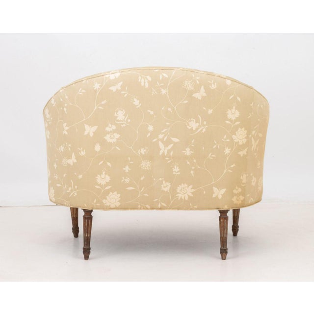 Textile Brunschwig & Fils Upholstered Lounge Chair For Sale - Image 7 of 8