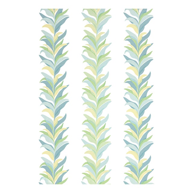 Sample - The House of Scalamandré Chira Island Wallpaper, Beach Glass For Sale