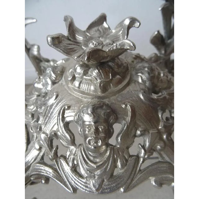 German Silver Plated Table For Sale - Image 9 of 10