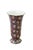 Vintage Royal Winton Grimwades Florence chintz vase featuring a vibrant all-over floral pattern on a black background with...