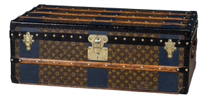 Antique 20th Century Cabin Trunk in Monogram Canvas from Louis Vuitton, France, 1920