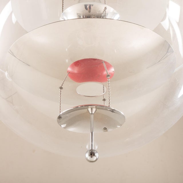 Metal VP Globe Lamp by Verner Panton, Denmark, 1969 For Sale - Image 7 of 12