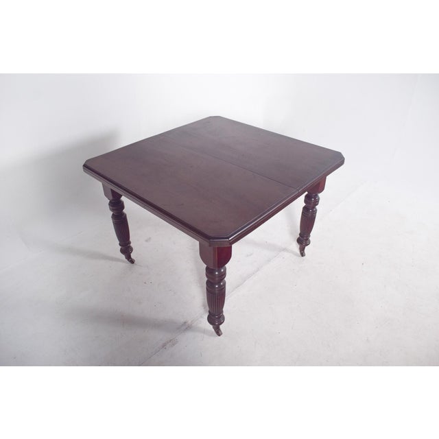 English Victorian Dining Table, 1890s For Sale - Image 9 of 11