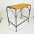 1970s Vintage Boho Chic Coastal Arts & Crafts Wicker and Steel Side Table. For Sale - Image 14 of 15