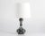 Tall Ceramic Table Lamp with White Shade by Eva & Johannes Andersen, Denmark, 1960s For Sale - Image 6 of 6