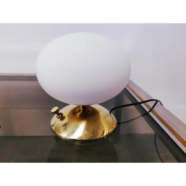 Gold Vintage Onion Table Lamp For Sale - Image 8 of 11