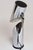 1970s Vintage Italian Chrome and Glass Collapsible Table Lamp by Oscar Torlasco For Sale - Image 5 of 18