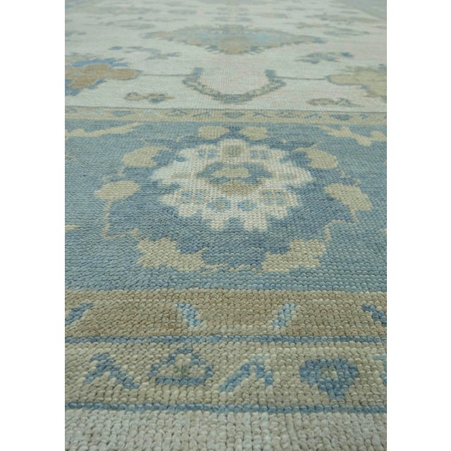 Early 21st Century Turkish Oushak Rug 9'10" x 13'9" #18604 For Sale - Image 5 of 8