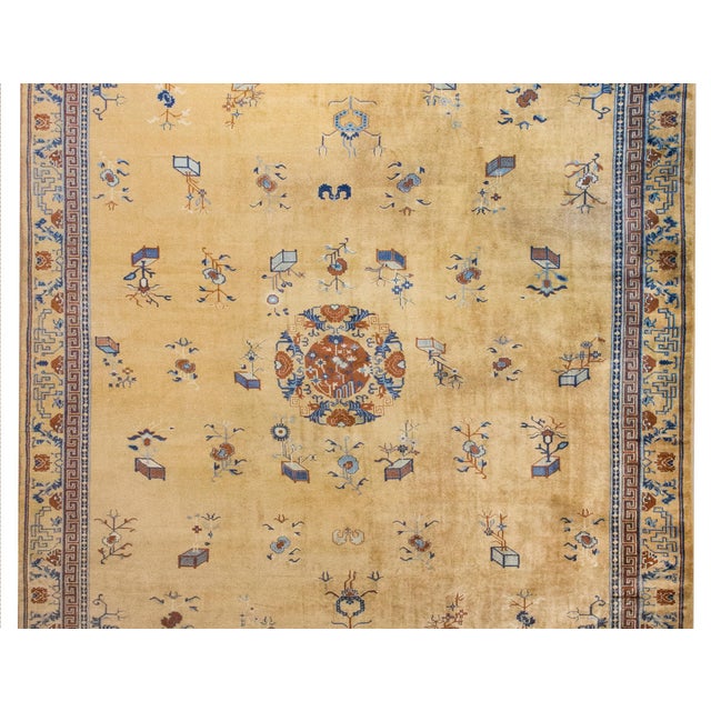 Early 20th Century Chinese Peking Rug For Sale - Image 15 of 15