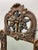 Gesso and wood mirror with grape leaves and cornucopia For Sale - Image 4 of 8